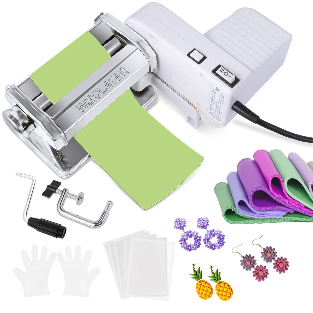 Seperate-type Electric polymer clay press machine