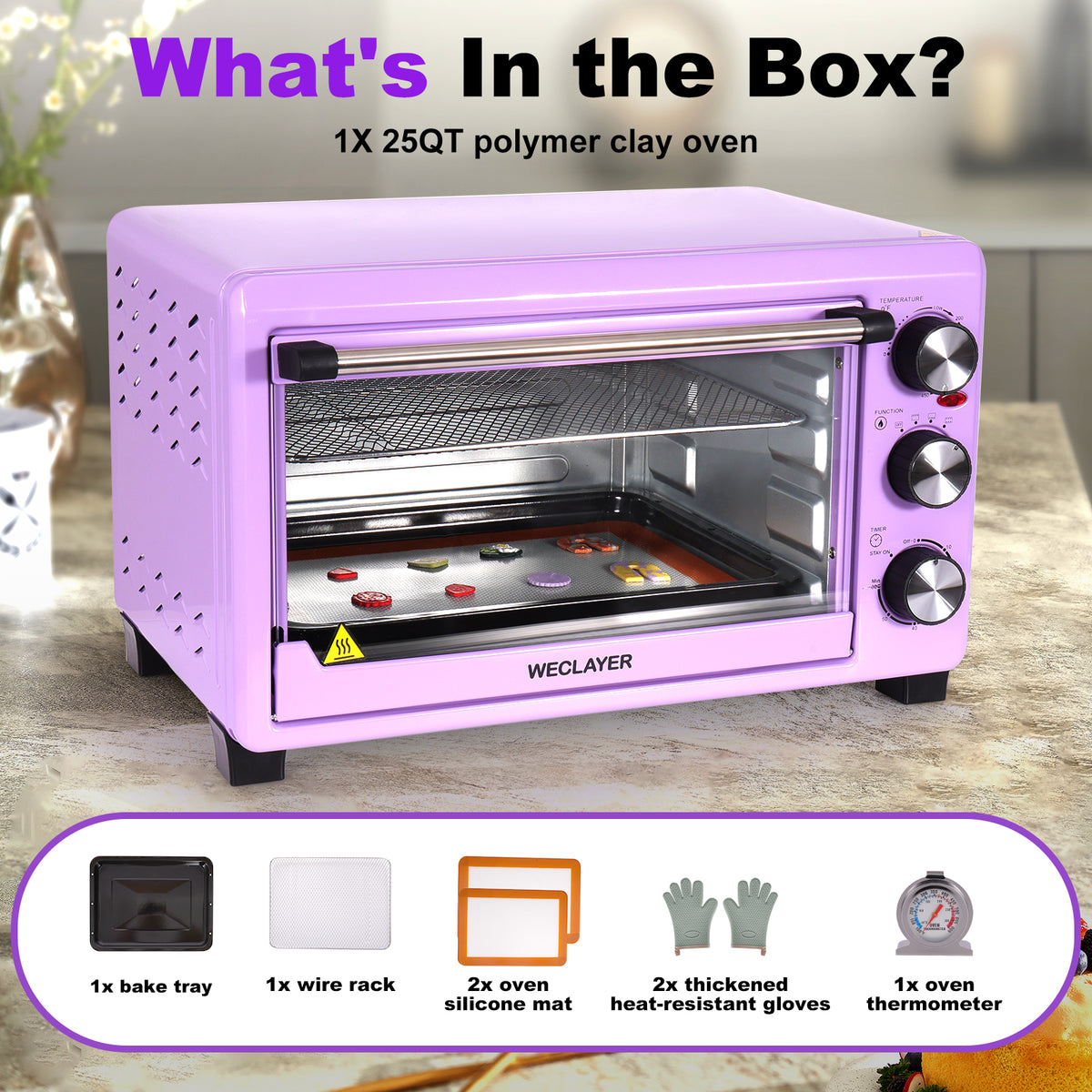 23L Polymer Clay Oven