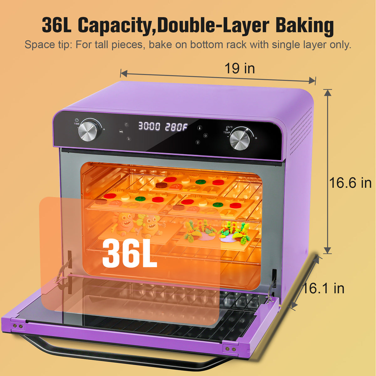 36L Polymer Clay Oven