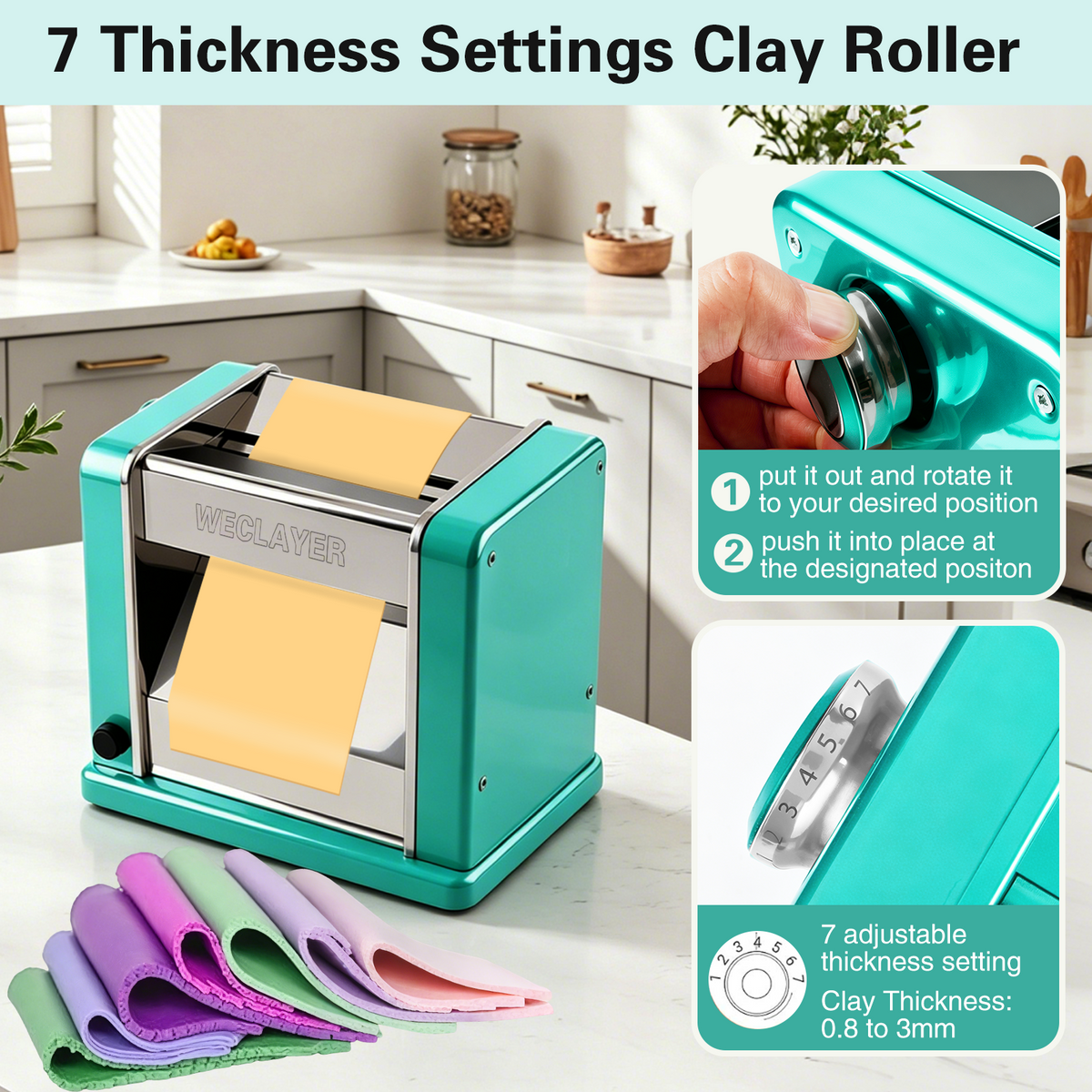 All-in-one Polymer Clay Press Machine
